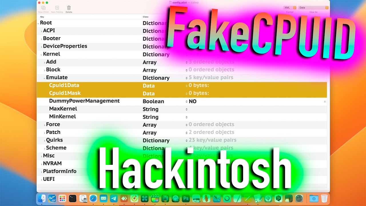 FAKECPUID В HACKINTOSH! ЧТО СТОИТ ЗНАТЬ - ALEXEY BORONENKOV   4K