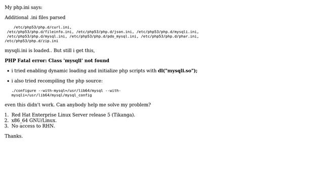 DevOps & SysAdmins: How to enable mysqli extension on redhat? (2 Solutions!!) смотреть онлайн