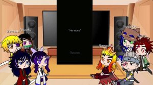 Demon slayer реакция на Doom 2 часть