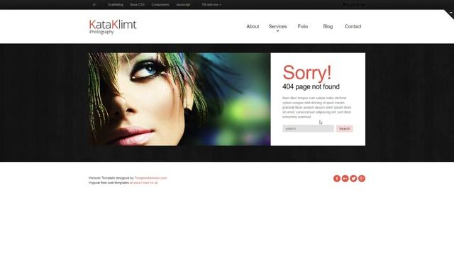 KataKlimt - Free Bootstrap Theme Preview смотреть онлайн