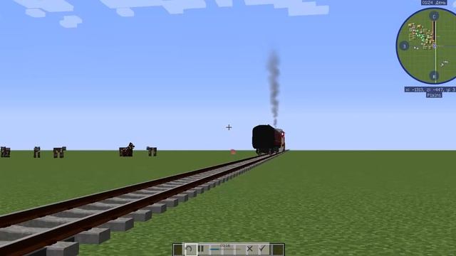 Отправляется поезд красная стрела! В игре майнкрафт смотреть онлайн