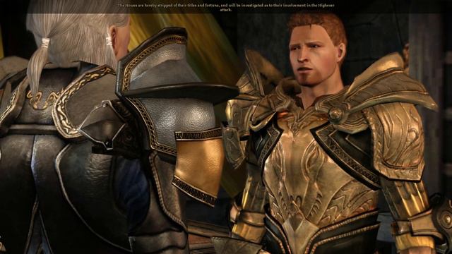 Dragon Age: Origins Alistair Romance part 57: Endgame ceremony (version 4) смотреть онлайн
