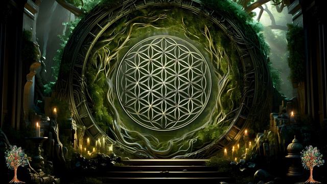 Ancestral Lineage And Cultural Wellness Meditation With The Flower Of Life  And Sofeggio 174 Hz