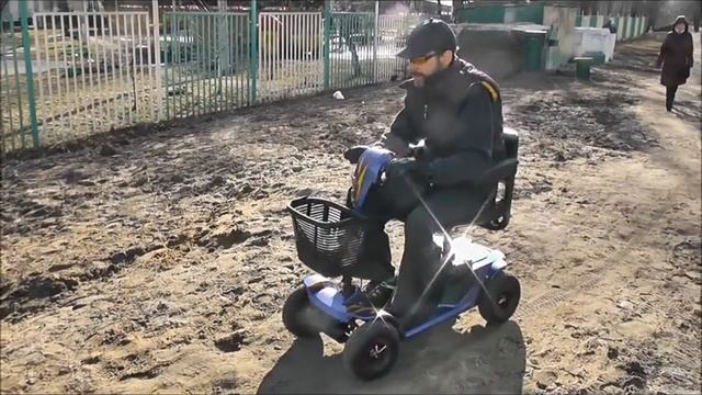 Сделал новые колёса.Ч.4. Скутеры для инвалидов. Mobility scooter. Made new wheels.P.4. смотреть онлайн