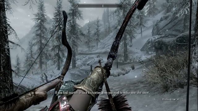 Skyrim TES V : Beautiful Angi Helps You Out! Free Skill Points In Archery! смотреть онлайн