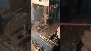 Сверление большого отверстия в нержавейке.