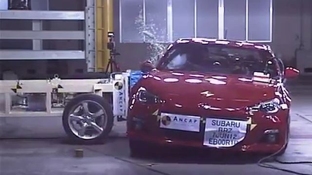 Краш тест Subaru BRZ 2013 ANCAP рейтинг 5 звезд