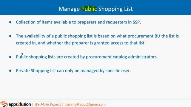 Manage Self Service Configuration in Fusion Cloud Procurement смотреть онлайн