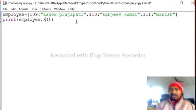 use of keys() and values() function in python dictionary ... смотреть онлайн