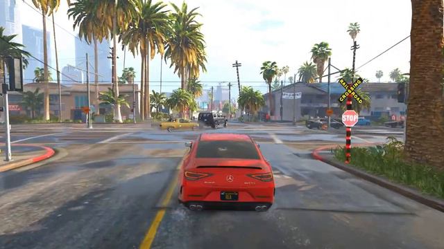 2019 Mercedes-AMG CLS 53 |GTA 5 Real Life Mods смотреть онлайн