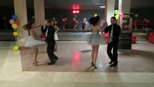 KREDO on Face2Face Birhtday - salsa show смотреть онлайн