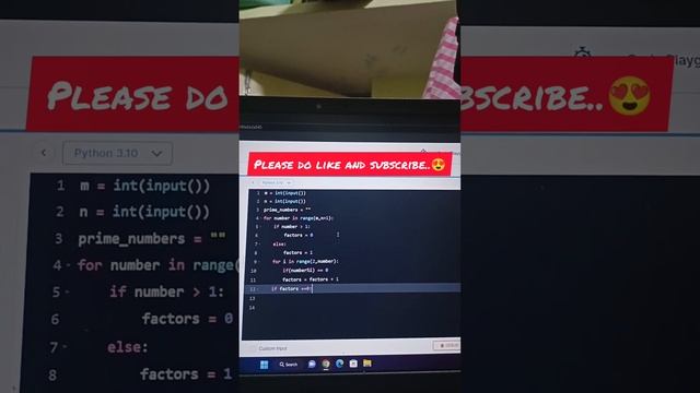 Prime Number from 1 to N // coding practice-13A//python//Nxtwaveccbp // смотреть онлайн