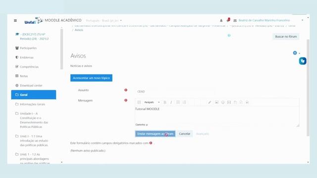 5.8.Fórum (Moodle/UNIFAL-MG) смотреть онлайн