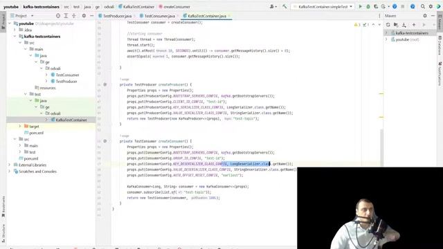Apache Kafka testing with Testcontainers - Simply explained смотреть онлайн