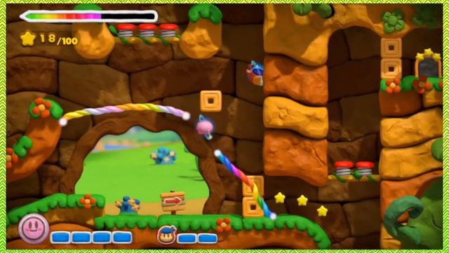 Kirby and the Rainbow Curse #1: Месим пластилин - Time Wobblers смотреть онлайн