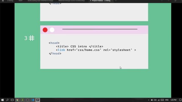 Как подключить CSS к HTML ? | Урок #2 смотреть онлайн