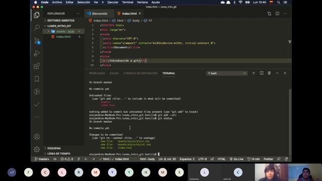 Módulo 1 - Fundamentos desarrollo web - Terminal, Git, GitHub y GitHub Pages - Sesión 1 смотреть онлайн