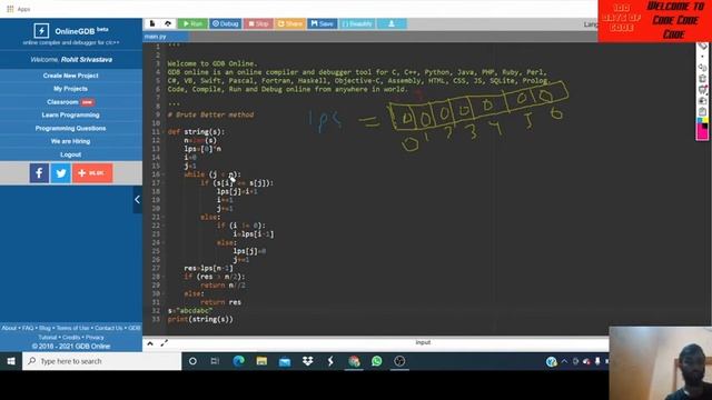 LONGEST PREFIX AND SUFFIX | LOVE BABBAR 450 SERIES | CODE + EXPLANATION WITH INTUITION. смотреть онлайн