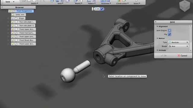Autodesk Inventor Fusion for Mac - Assemble смотреть онлайн