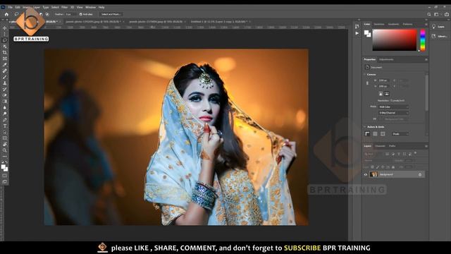 photoshop 2020 tutorial in telugu part-2 | photoshop 2020 tools in telugu || Bpr training смотреть онлайн