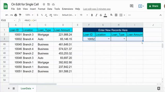 Google Apps Script On Edit to Specific Cell смотреть онлайн