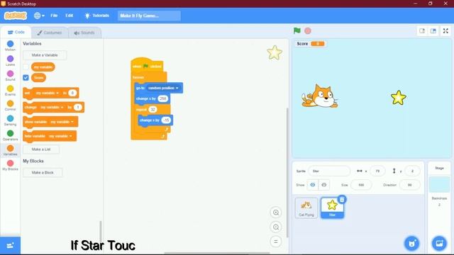 How to Make a Flying Game in Scratch 3.0 | Basics of Scratch 3.0 | S For Scratch смотреть онлайн