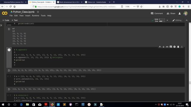 PYTHON LECTURE 4B : List Part 2 смотреть онлайн