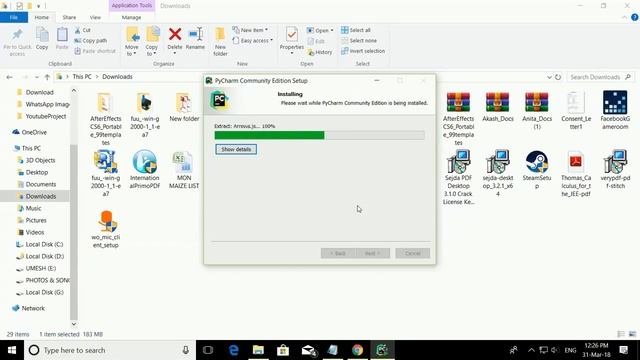 Downloading And Installation Guide For Python And Pycharm смотреть онлайн