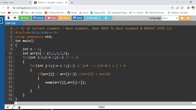 Bubble Sort in C++ [ARRAYS] || Lecture - 17 || DSA Placement Series смотреть онлайн
