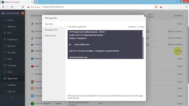 aaPanel Complete Tutorial | How to Download & Install MongoDB On VPS or Dedicated server смотреть онлайн