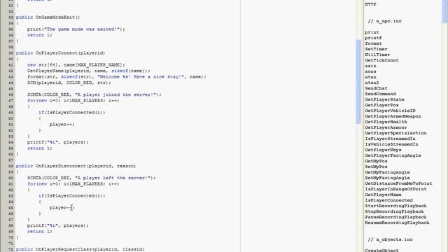 Sa-Mp Scripting Tutorial 10 - for loops смотреть онлайн