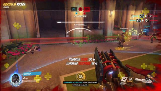 Overwatch - Gently tickling the enemy to death смотреть онлайн