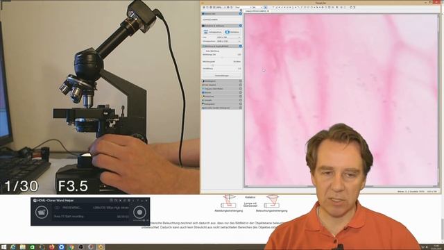 Modul "Optische und radarbasierte Methoden in .... ": Mikroskop-Demo - Leben im Wasser смотреть онлайн