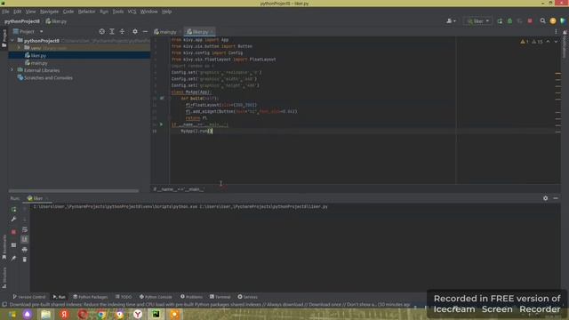Как сделать простой кликер на Kivy Python | IT Python Online