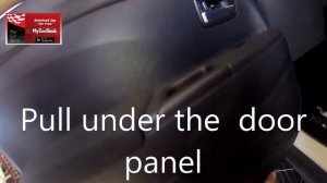 Mitsubishi ASX / RVR rear door panel removal
