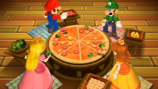 Mario Party 9 Party Mode - All Boards - Mario vs Luigi vs Peach vs Daisy смотреть онлайн