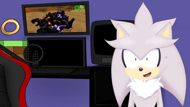 Silver Reacts To Dark Super Sonic V.S. Sonic.EXE - The Race смотреть онлайн