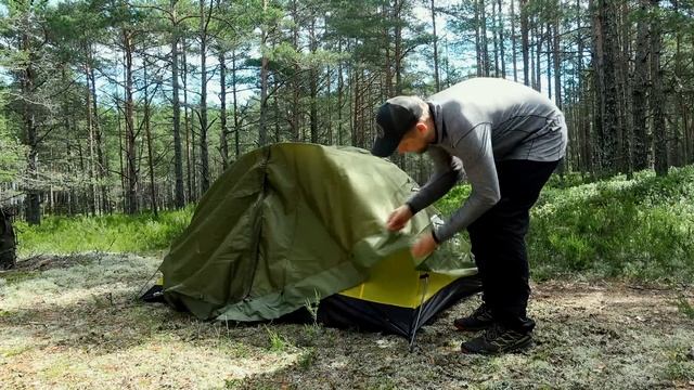 ПАЛАТКА ПОД ЛЮБУЮ ПОГОДУ! Tramp Sarma 2 (V2) смотреть онлайн