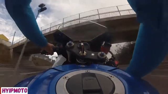 Вот так Нужно ездить на Мотоциклах / Быстрая езда на Мото смотреть онлайн