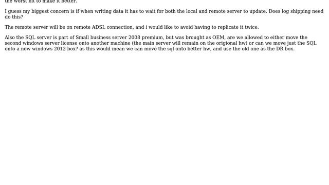 SQL Server DR, mirroring or virtualise and mirror смотреть онлайн