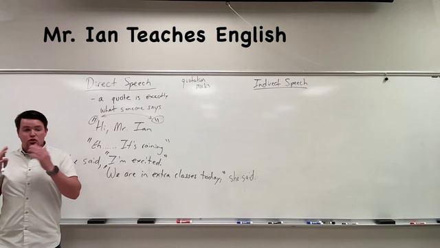 Direct and Reported Speech | English Grammar | Live in Class | Free English Online Classes смотреть онлайн
