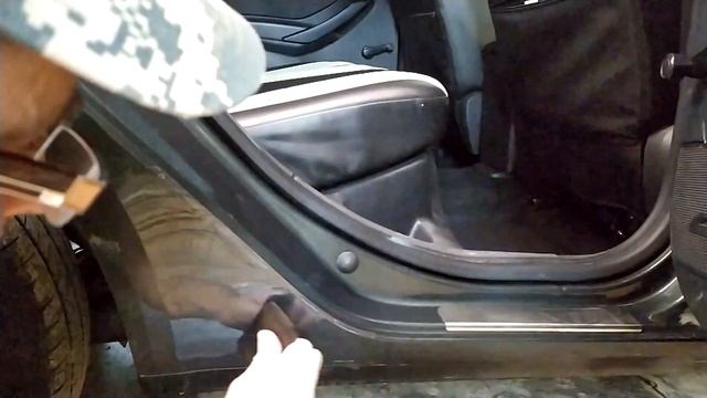 Антигравийные наклейки  LADA Vesta на заднюю арку (порог) #наклейки от #style45