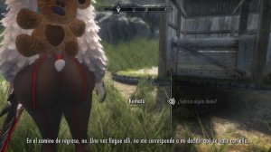 GAMEPLAY NUDE BODY CBBE MOD - SKYRIM SE - Saada death