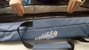 Чехол для горных лыж, с защитой от ударов, для перевозки на самолете.