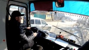 Вождение по городу на автобусе. Экзаменационные маршруты