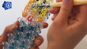 Хомяк из резинок Rainbow Loom на станке для начинающих