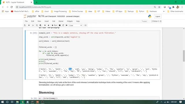 Natural Language processing with Python | Introduction to NLTK смотреть онлайн
