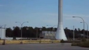 GM Massena Water Tower Demolition Aug. 24, 2011
