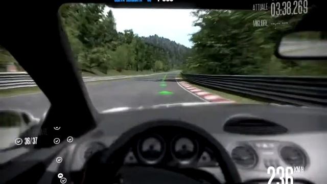 Mercedes SL65 AMG @ Need For Speed SHIFT Nordschleife Lap Time 7:28:000 Lap Rank 9,5/10.avi смотреть онлайн