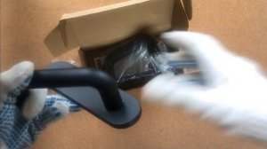 Ручка дверная на планке противопожарная APECS HP-72.1303-BL (Spring)  (28077)